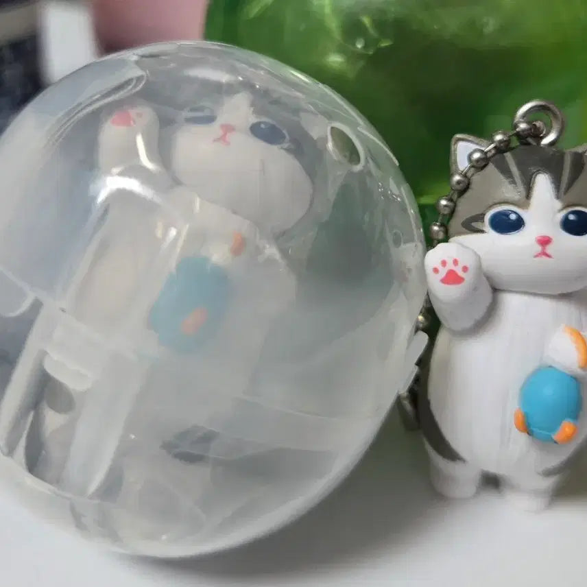 [BUNJANG] Mofu Sand Onegarinyan Keychain Gacha (Mouse Version) - Sealed / 미개봉 모프샌드 오네다리냥 키링 가챠
