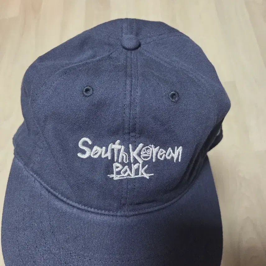 [BUNJANG] South Korean Park Navy Ball Cap / 사우스 코리안 파크 볼캡 네이비