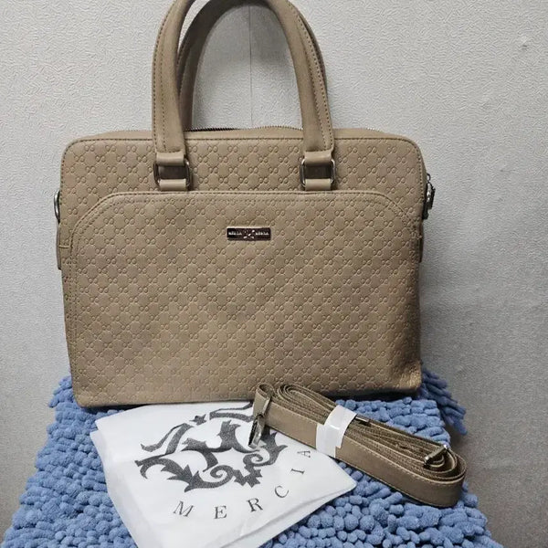 [BUNJANG] MERCIMERCIMERCI Tote Bag Beige Shoulder Bag / MERCIMERCIMERCI 토트백 베이지 숄더