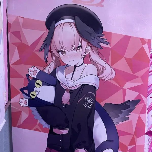 [BUNJANG] Blue Archive Koharu Official Tapestry & Acrylic Set / 블루아카이브 코하루 공식 태피스트리 아크릴 일괄 미소녀 방꾸