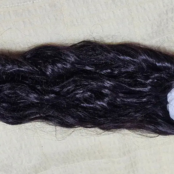 [BUNJANG] BJD Wig 8-9 Inch Black Wave Hair / 구체관절인형 8-9인치 블랙 웨이브 가발