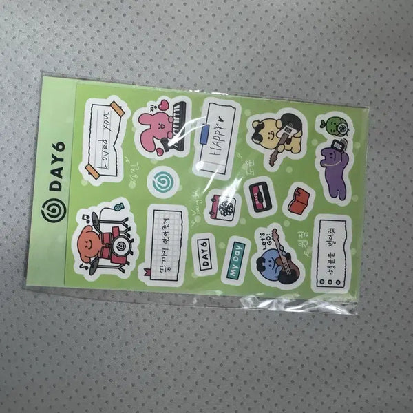 [BUNJANG] DAY6 Character Sticker Set / DAY6 데이식스 캐릭터 스티커