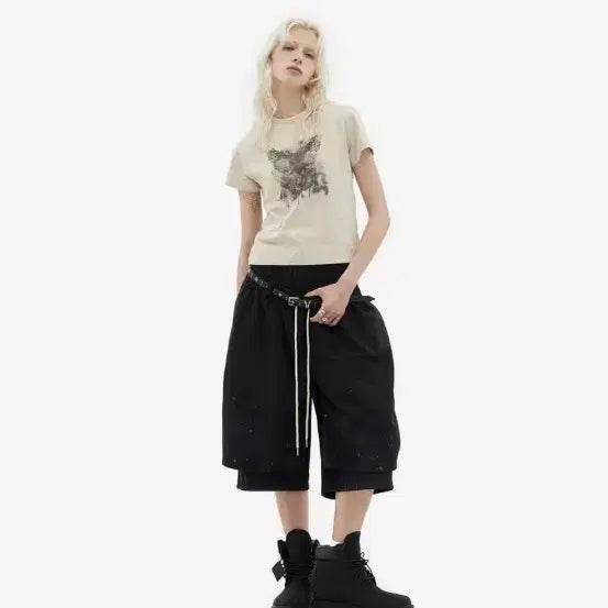 [BUNJANG] Def garments Bermuda Shorts / 데프가먼츠 버뮤다 쇼트 반바지