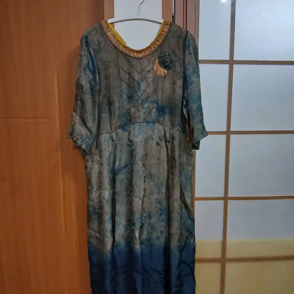 [BUNJANG] Rayon Long Dress / 인견롱원피스