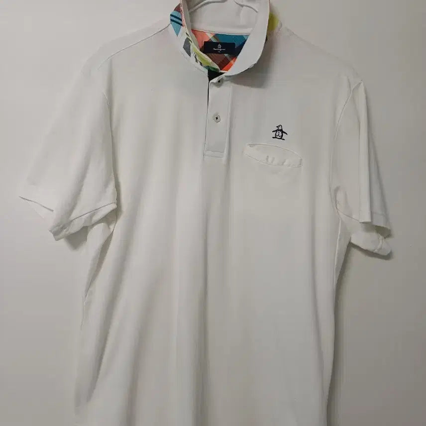 [BUNJANG] Munsingwear Men's Golf Short Sleeve Polo T-Shirt (Spandex 105) / 남성 먼싱웨어 골프 반팔티셔츠 (스판105)
