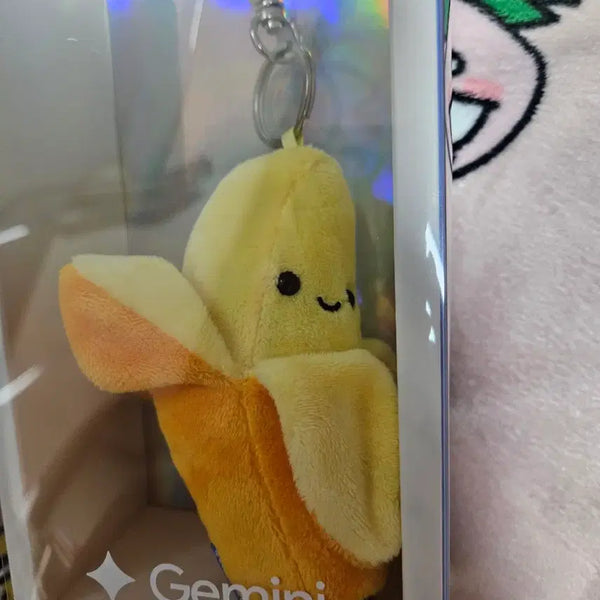 [BUNJANG] Nano Banana Plush Keychain / 새제품 귀여운 나노 바나나 인형 키링