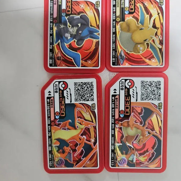 [BUNJANG] Pokemon Gaole Lucky Chip Set - 4 Star / 포켓몬 가오레 행운칩 4성 세트입니다