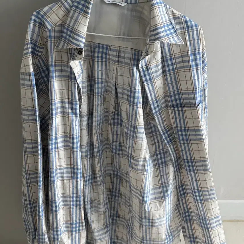 [BUNJANG] Memethewardrobe Vintage Washed Check Shirt / [2] 밈더워드로브 빈티지 워시드 체크 셔츠