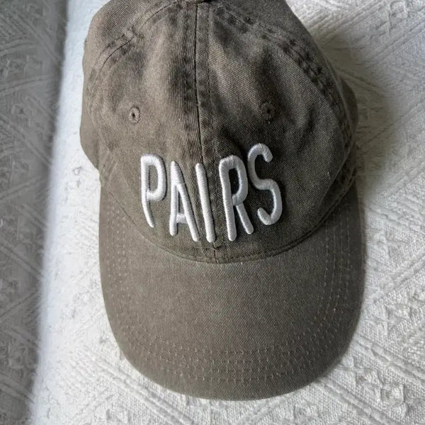 [BUNJANG] PAIRS Logo Vintage Cap / PAIRS 모자 판매