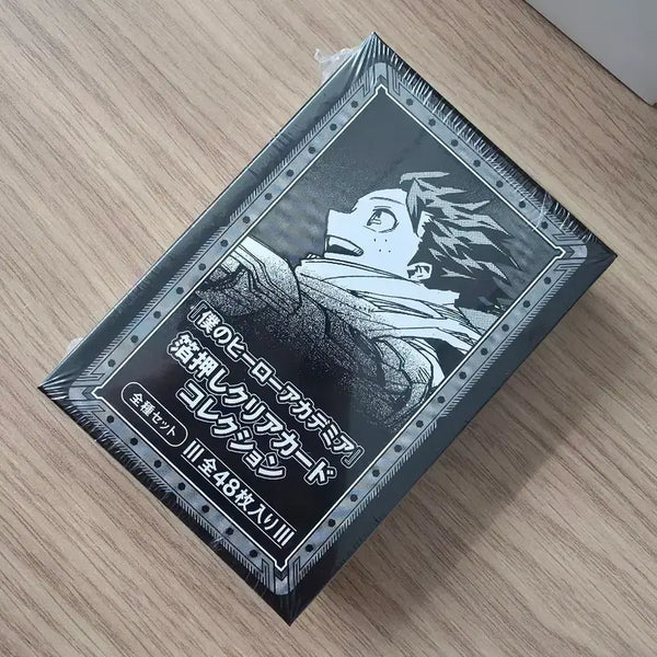 [BUNJANG] My Hero Academia Original Art Exhibition Gold Foil Clear Card Collection Set / 히로아카원화전 금박 클리어 카드 컬렉션