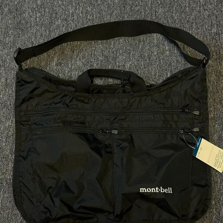 [BUNJANG] Montbell Lightweight Shoulder Bag L Black / 몽벨(Montbell) 라이트 웨이트 숄더백 L 블랙