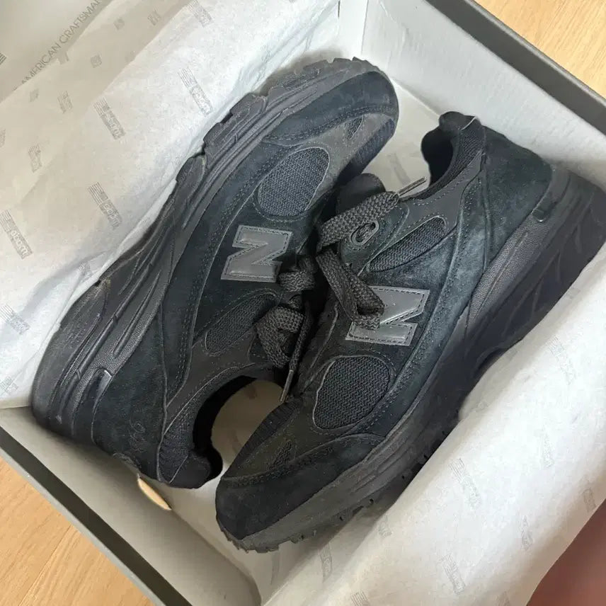 [BUNJANG] New Balance 993 Triple Black MR993TB / 265] 뉴발란스 993 트리플블랙 mr993tb