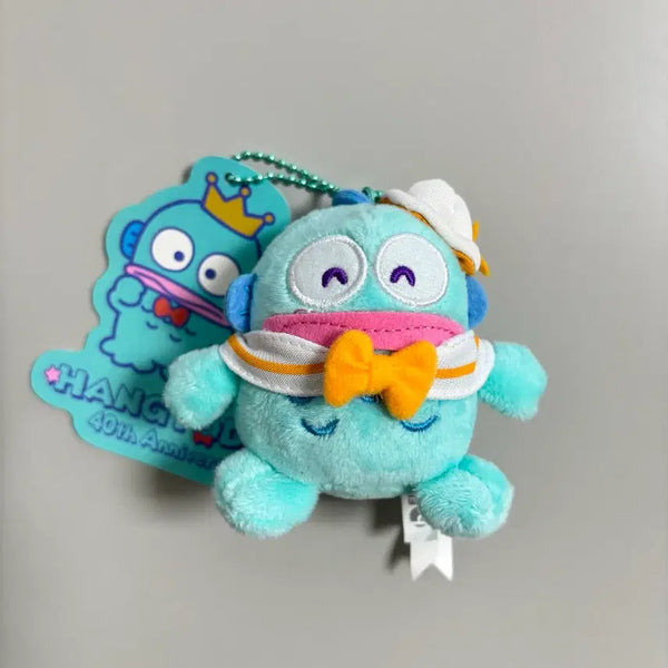 [BUNJANG] Sanrio Hangyodon 40th Anniversary Limited Edition Marine Costume Keychain Doll / 정품 산리오 한교동 40주년 한정판 키링 마린 가방걸이 인형