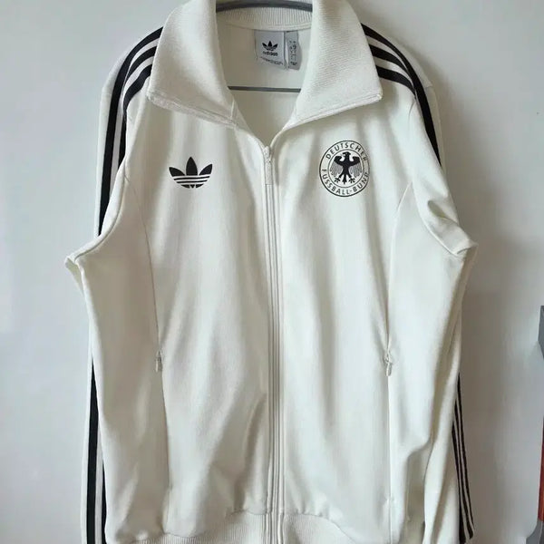 [BUNJANG] Adidas Beckenbauer Track Top Off White - KR L / 아디다스 독일 베켄바우어 트랙 탑 오프 화이트 - KR L사이즈