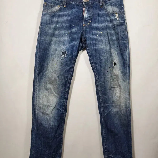 [BUNJANG] Dsquared2 Spandex Denim Jeans Size 46 / 디스퀘어드2 스판 데님 청바지 46 정품