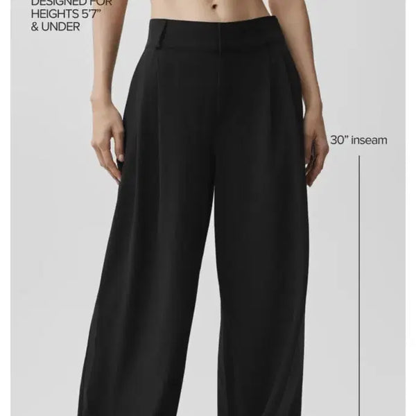 [BUNJANG] Alo High-Waist Dreamscape Trouser Regular / alo 알로 High-Waist Dreamscape Trouser 레귤러