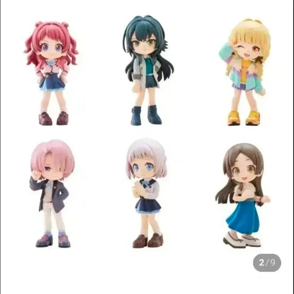 [BUNJANG] A-1 Pictures Idolmaster Trading Figure - Hana Saki, Lilya Katsuragi, Chyna Kuramoto / 사키/릴리야/치나 팔버스 학원 아이돌마스터 트레이딩 피규어