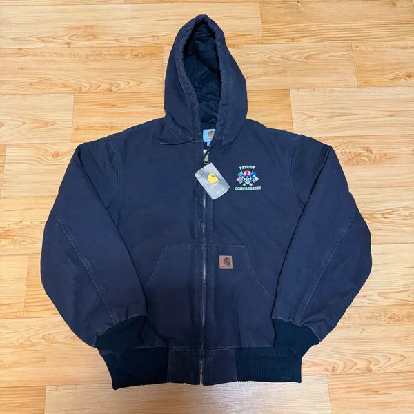 [BUNJANG] Carhartt J130 BLK Active Jacket Black S / [새상품] 칼하트 J130 BLK 액티브 자켓 블랙 S 사이즈
