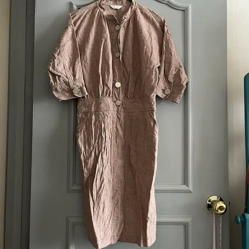 [BUNJANG] TIME Linen Midi Dress / 타임 린넨 원피스 호칭 82-94-160사이즈