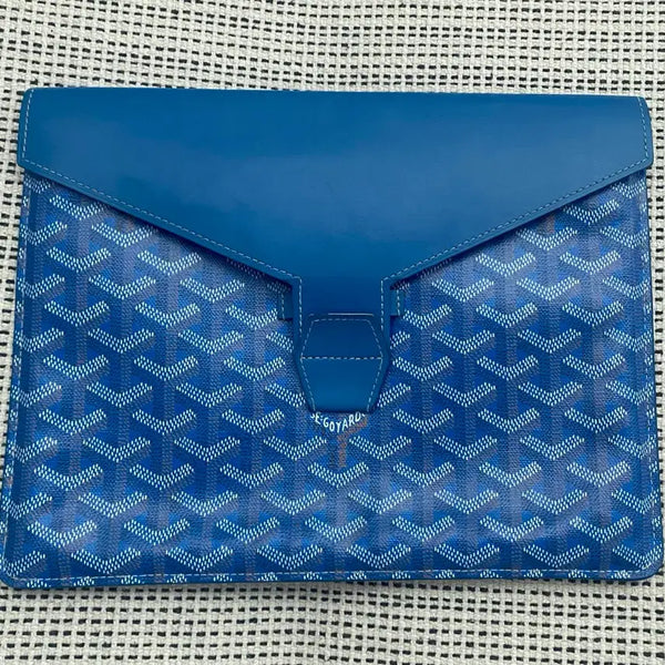 [BUNJANG] Goyard Saint-Louis Clutch Special Blue / 고야드 카몬도 클러치 백 스페셜 블루