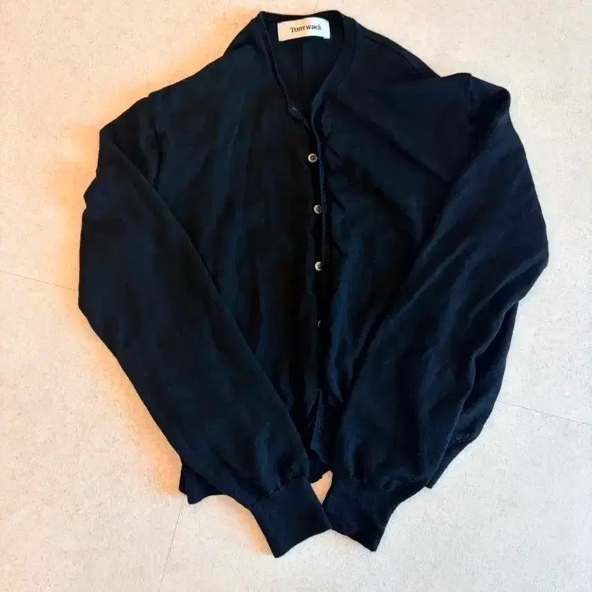 [BUNJANG] Tonywack Super Fine Wool Round Cardigan XL / 토니웩 슈퍼파인울 라운드 가디건 xl