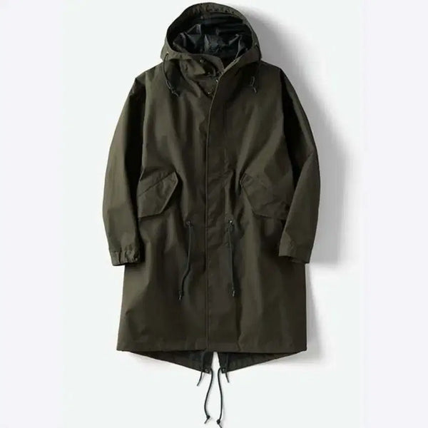 [BUNJANG] Uniqlo U Blocktech Mods Coat Olive / 유니클로 블록테크 모즈코트