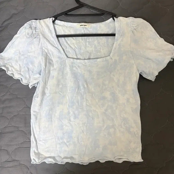 [BUNJANG] Minipoe Puff T-Shirt / 미니포에 제작 퍼프 티