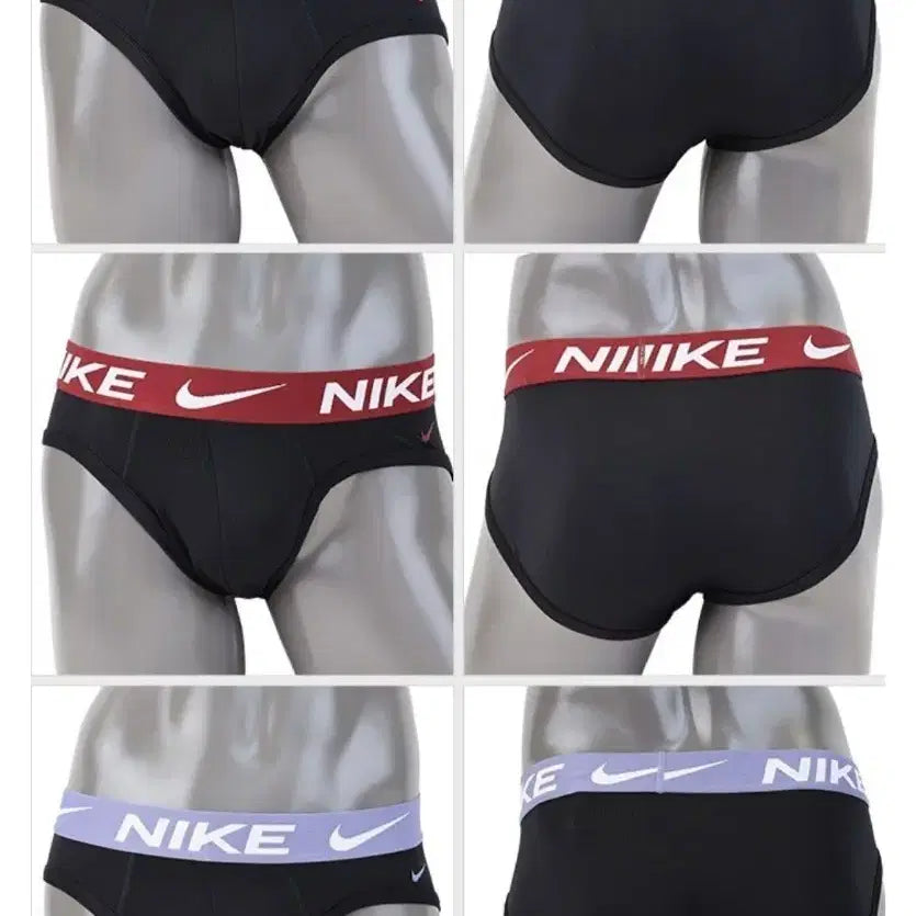 [BUNJANG] Nike Essential Micro Hip Brief 3-Pack (Size S) / 나이키 에센셜 마이크로 힙브리프 S 3종