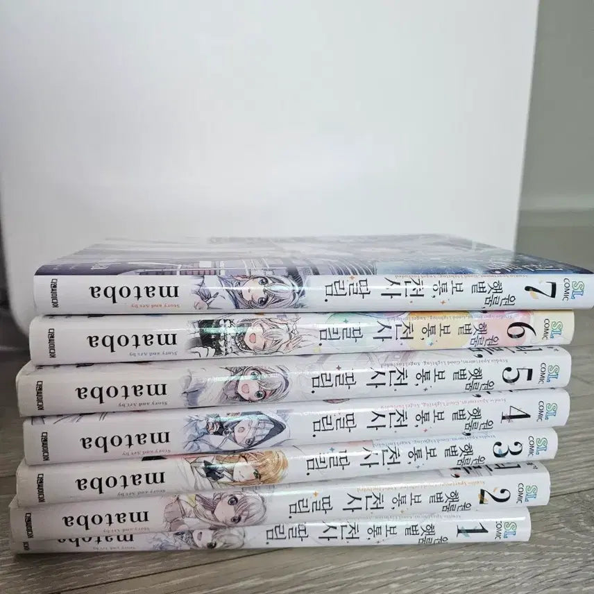 [BUNJANG] Oneroom Sunny, Ordinary Angel (Excluding Vol. 3) Complete Set Volumes 1-7 First Edition Manga / 원룸 햇볕 보통 천사 딸림 1~7권 세트 올초판 (3권 제외) 만화책
