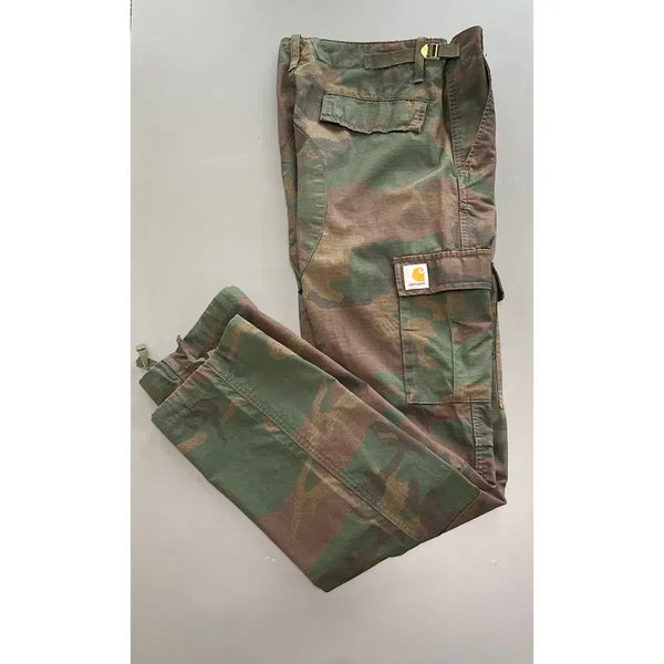[BUNJANG] Carhartt WIP Camouflage Cargo Pants / [32X32] 칼하트 WIP 카모플라주 카고 팬츠