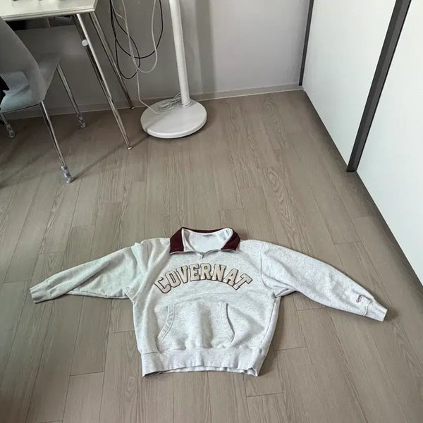 [BUNJANG] Covernat Sweatshirt Gray / 커버낫 맨투맨 그레이