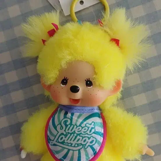 [BUNJANG] Sekiguchi Monchhichi Sweet Lollipop Keyring / 몬치치 세키구치 스위트 롤리팝 키링