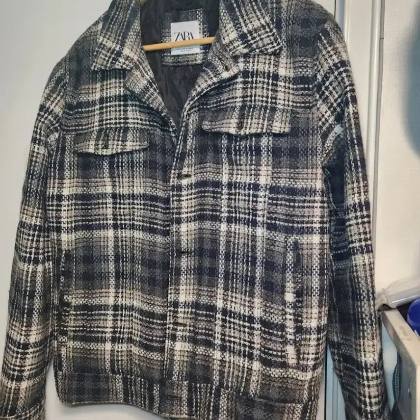 [BUNJANG] ZARA Check Pattern Blazer Jacket / 자라 체크 자켓 m