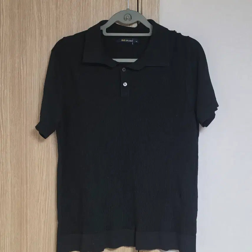 [BUNJANG] Short Sleeve Collar Knit / 반팔 카라 니트