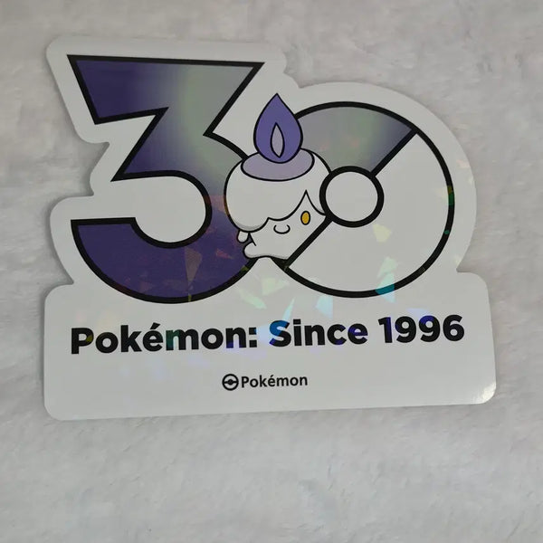[BUNJANG] Pokemon 30th Anniversary Logo Sticker (Bulkyomi) / 포켓몬 30주년 로고 스티커 불켜미 판매합니다.