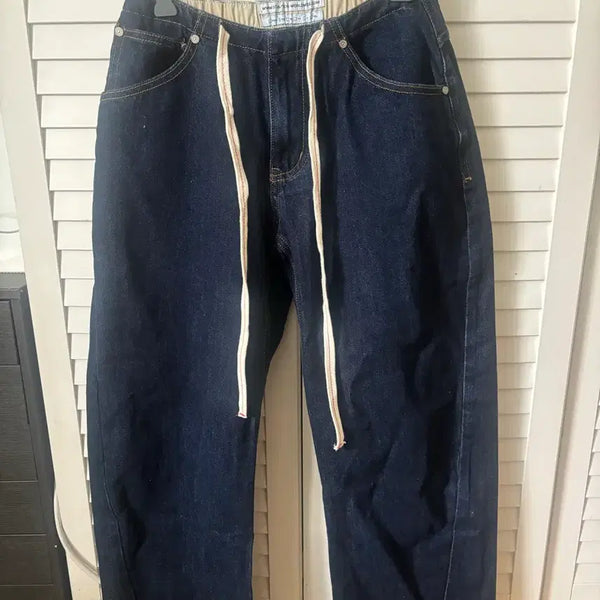 [BUNJANG] Sculptor Everyday Low-Rise Denim Indigo Blue / 스컬프터 에브리데이 로우라이즈 데님 인디고블루 s사이즈
