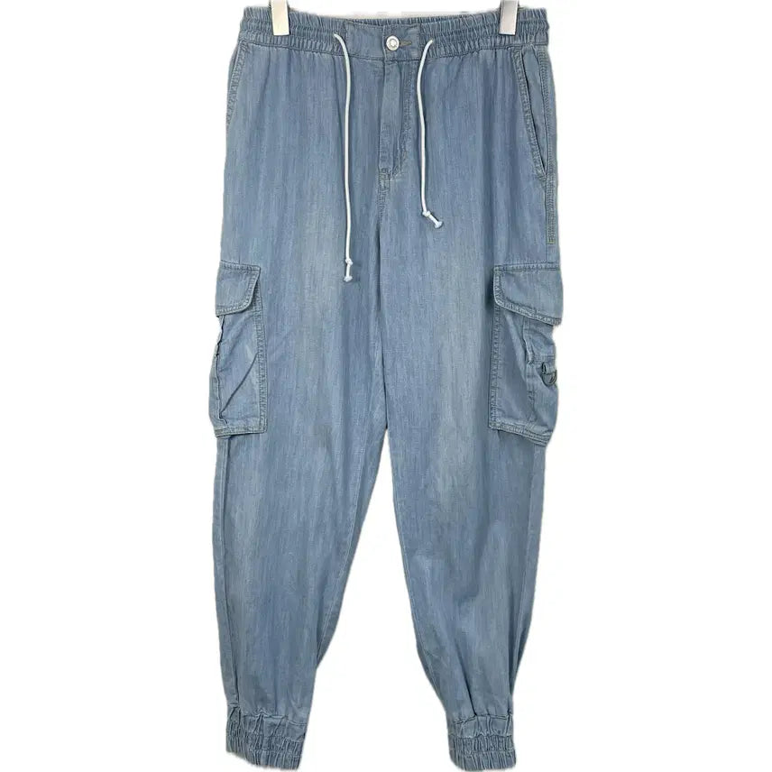 [BUNJANG] Songzio Homme Denim Cargo Jogger Pants / [30] 송지오 옴므 데님 카고 조거 팬츠