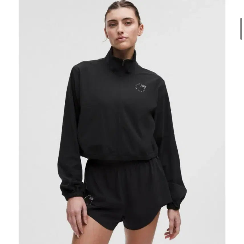 [BUNJANG] Lululemon Mile Maker Run Crew Running Jacket Black M / 룰루레몬 마일 메이커 런 크루 러닝자켓 M
