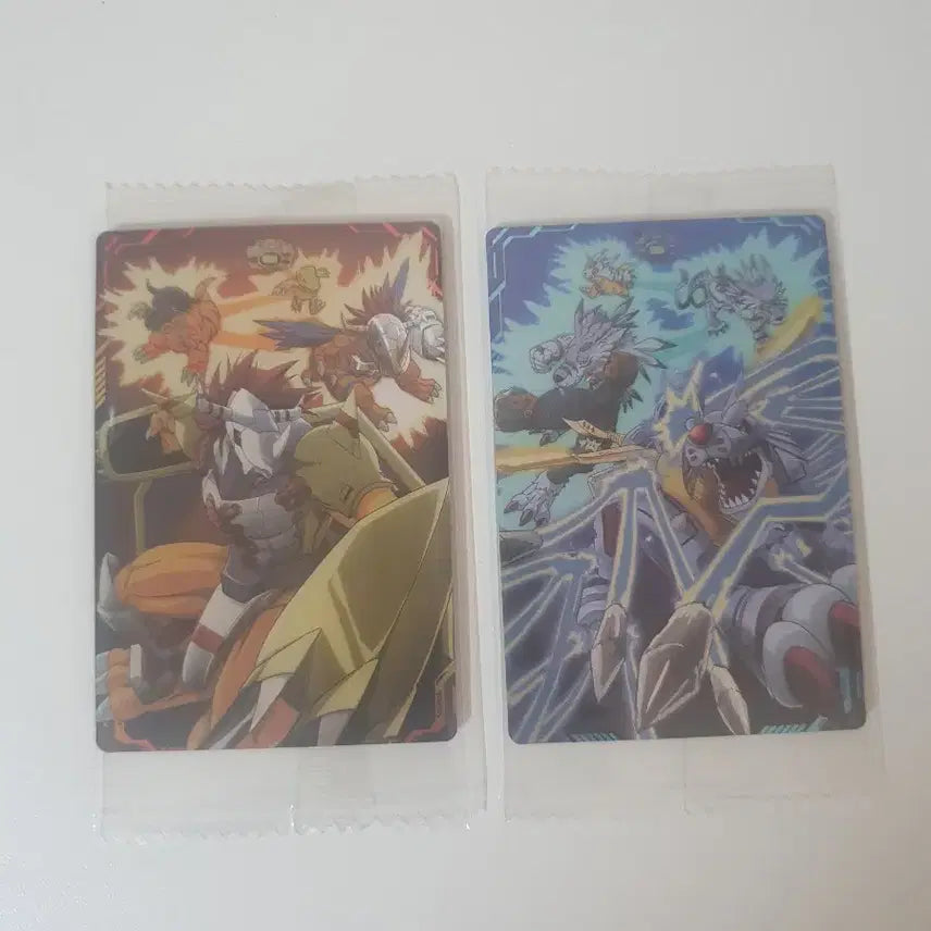 [BUNJANG] Digimon Wafer Card Bundle Set (Sealed) / [미개봉] 디지몬 웨하스 카드 워그레이몬, 메탈가루몬