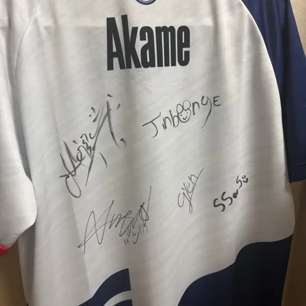 [BUNJANG] DFM Full Team Autographed Jersey / DFM 팀 전원 친필사인