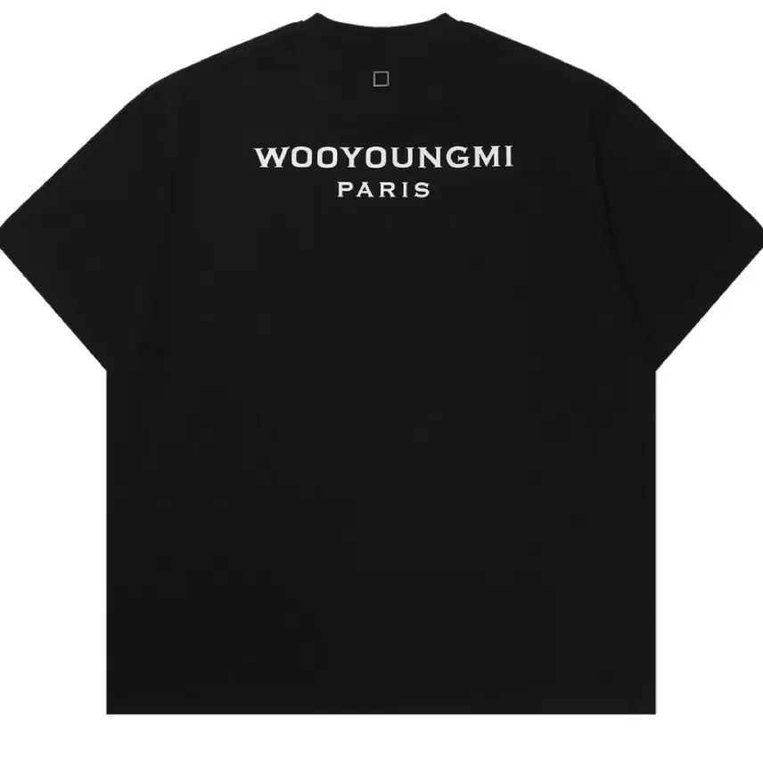 [BUNJANG] Wooyoungmi Paris Logo Short Sleeve T-Shirt / 우영미 반팔