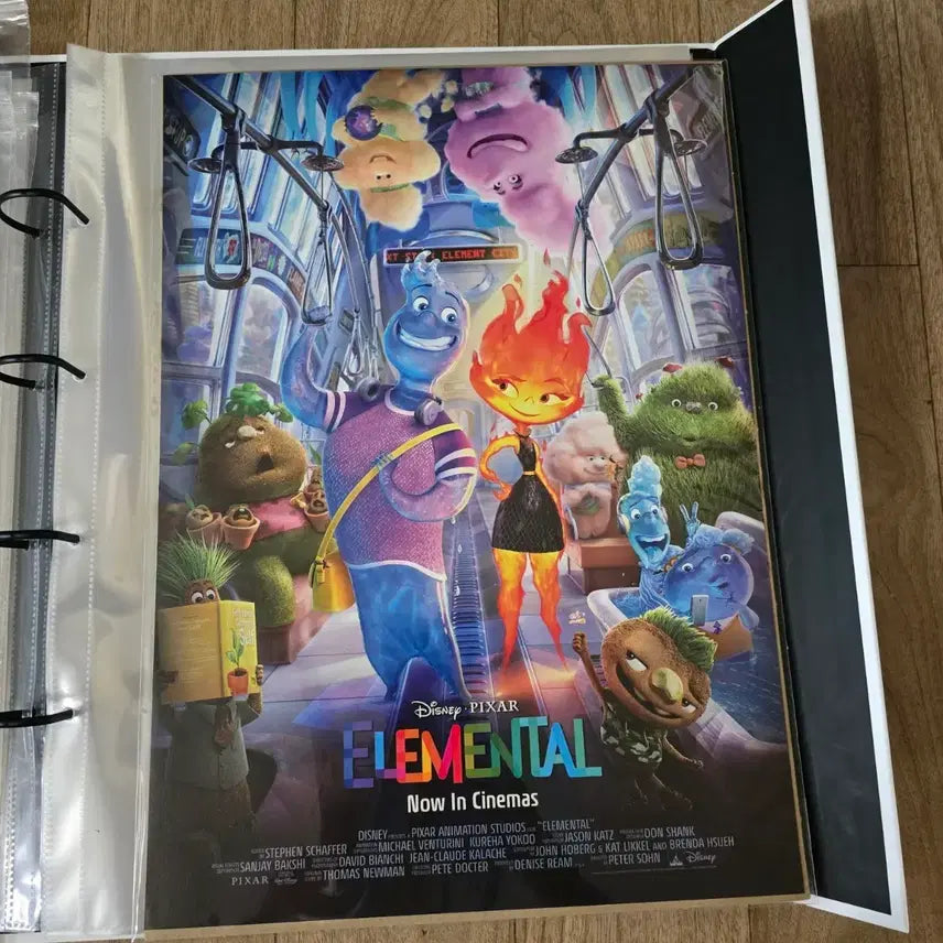 [BUNJANG] Elemental Poster, Film Mark, and Art Card Set / [총 3종] 엘리멘탈 포스터+필름마크+아트카드
