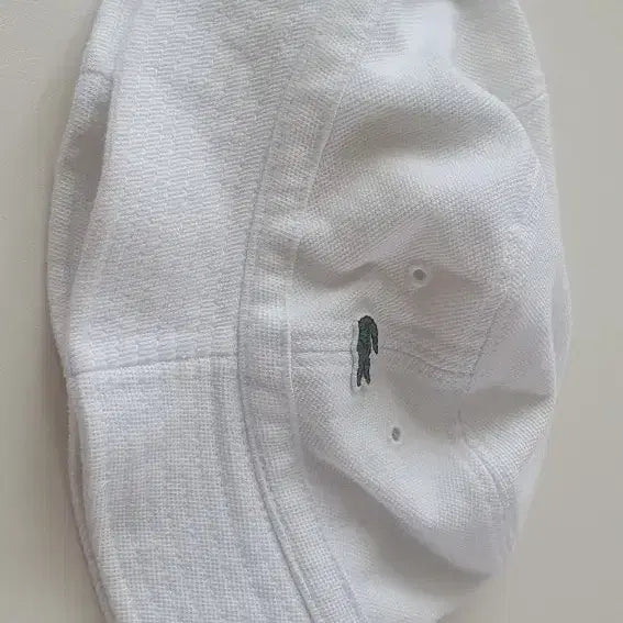 [BUNJANG] Lacoste Bucket Hat White / 라코스테 버킷햇 화이트