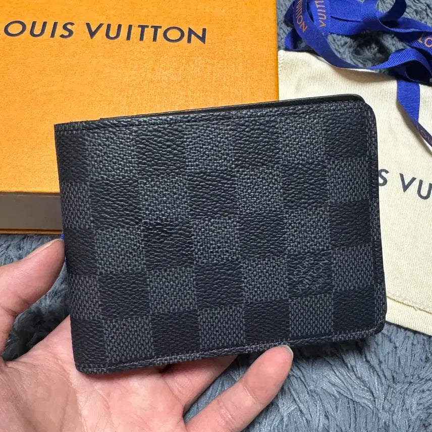 [BUNJANG] Louis Vuitton Damier Multiple Wallet Bifold Wallet / [OS]루이비통 다미에 멀티플월릿 반지갑