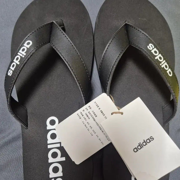 [BUNJANG] Adidas Flip-Flops Black / 아디다스 쪼리 블랙