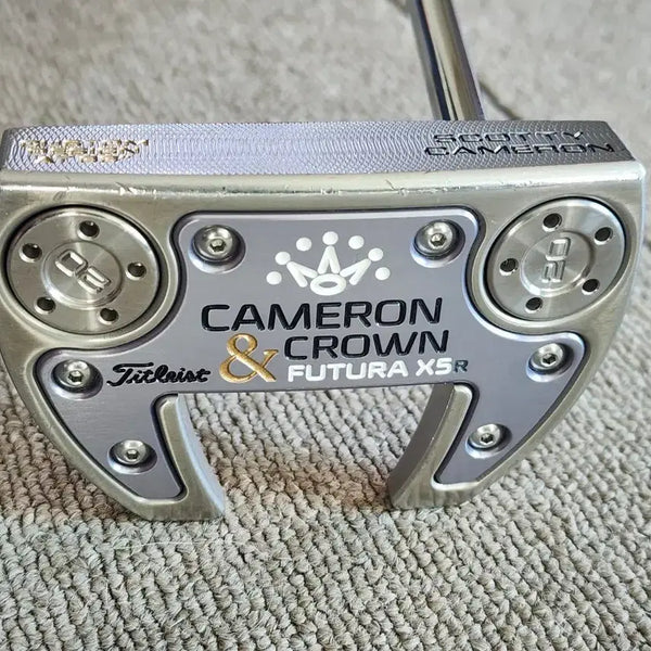 [BUNJANG] Titleist Scotty Cameron Futura X5R Cameron & Crown Limited Edition Mallet Putter / 타이틀리스트 스카티 카메론 퓨추라 X5R 카메론 & 크라운 한정판 말렛