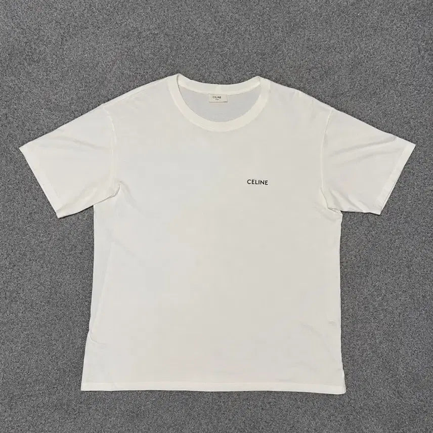 [BUNJANG] Celine Short Sleeve T-Shirt White M Size / [정품/M size]셀린느 반팔티 회이트