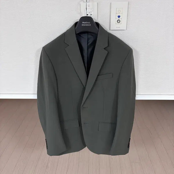 [BUNJANG] Musinsa Standard Lightweight Blazer Dusty Khaki L / L 무신사스탠다드 라이트웨이트 블레이저 더스티 카키