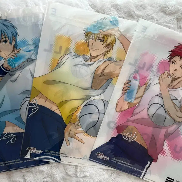 [BUNJANG] Kuroko's Basketball Unsealed L-Folder Bundle Set / 쿠로코의 농구 미개봉 L자 파일 일괄