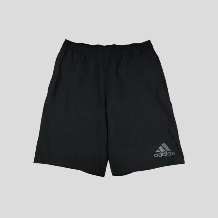 [BUNJANG] Adidas JP Black Logo Colorblock Banding Climacool Track Shorts / 아디다스 JP 블랙 로고 절개 밴딩 클라이마라이트 트랙팬츠 반바지 하프팬
